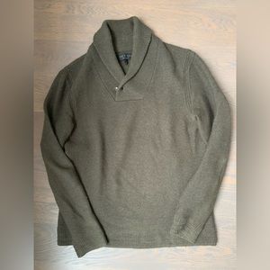 rag & bone shawl collar sweater